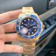 Swiss Quality AAA Replica Rolex Submariner Citizen 8215 Watch Yellow Gold Blue Dial 40mm (6)_th.jpg